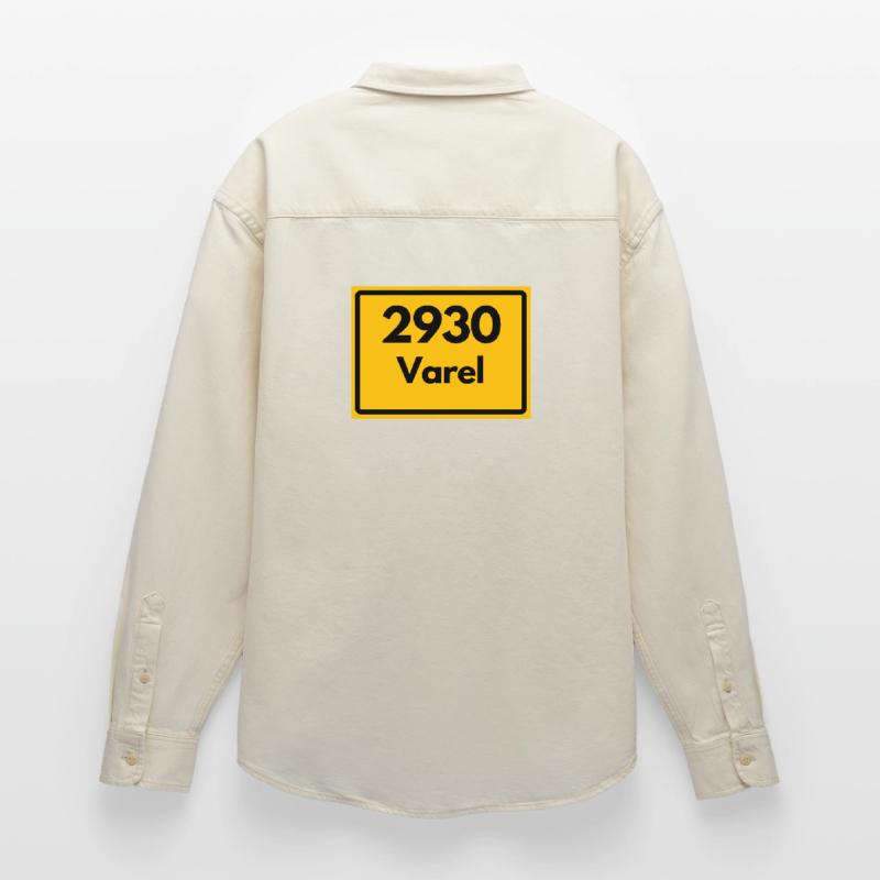 OLD POSTCODE POSTCODE RETRO 2930 VAREL MEER & MÜHLE Relaxed Fit Unisex Organic Shirt by Stanley/Stella