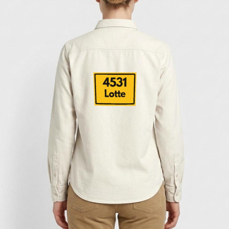 OLD POSTCODE POSTCODE RETRO 4531 LOTTE HEIMATSTOLZ Relaxed Fit Unisex Organic Shirt by Stanley/Stella