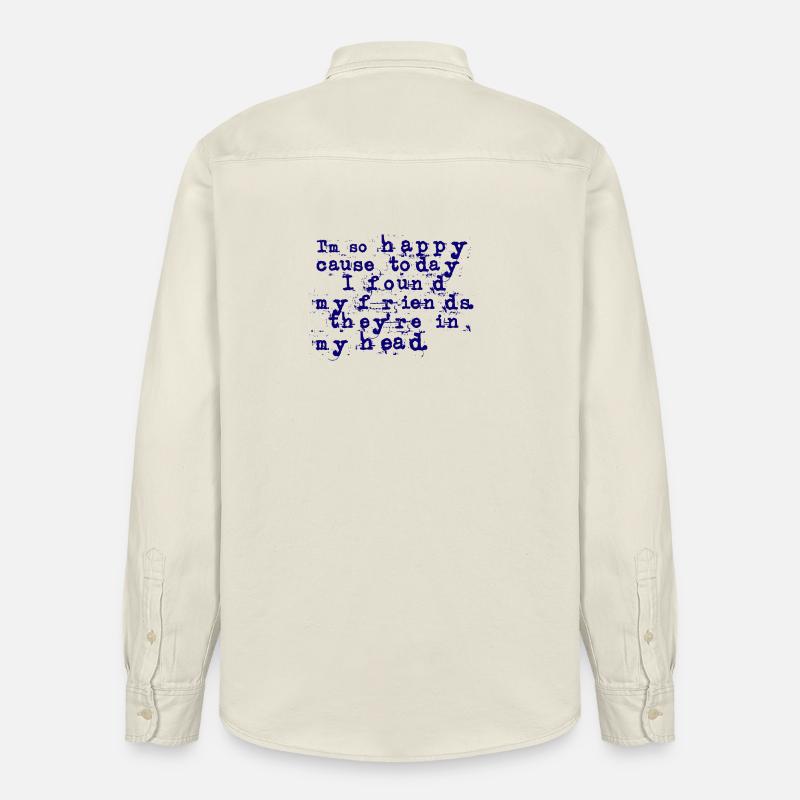 Songtext Lithium - Nirvana (deutsche Übersetzung) - Relaxed Fit Unisex Organic Hemd von Stanley/Stella - Natur