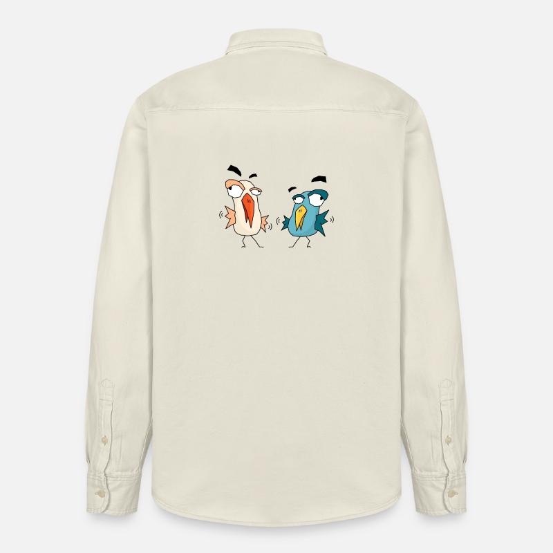 Ole Ole - Chemise unisexe coupe décontractée bio Stanley/Stella - écru doux