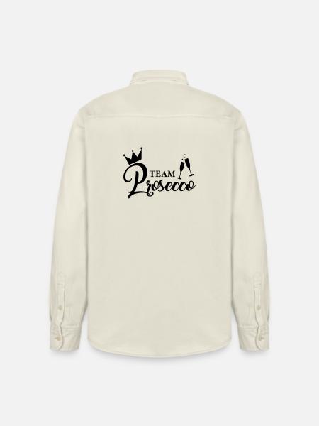 Team Prosecco! - Relaxed Fit Unisex Organic Hemd von Stanley/Stella - Natur
