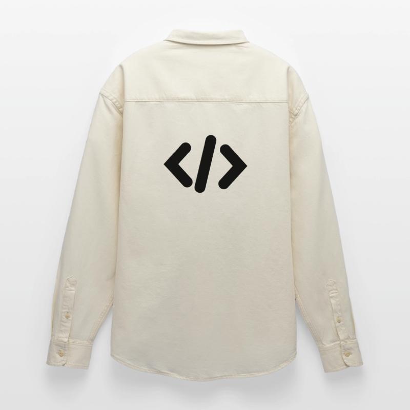 Programmierer-Code Relaxed Fit Unisex Organic Hemd von Stanley/Stella