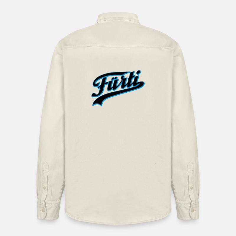 Fürti Schatten - Relaxed Fit Unisex Organic Hemd von Stanley/Stella - Natur