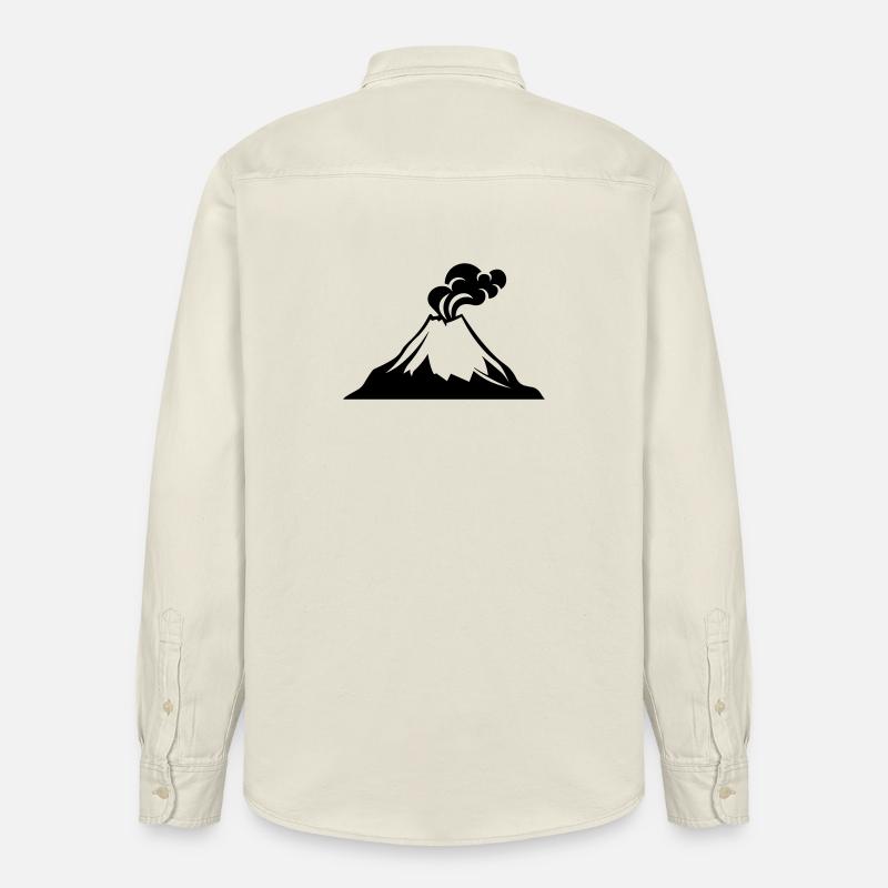 Vulkan - Relaxed Fit Unisex Organic Hemd von Stanley/Stella - Natur