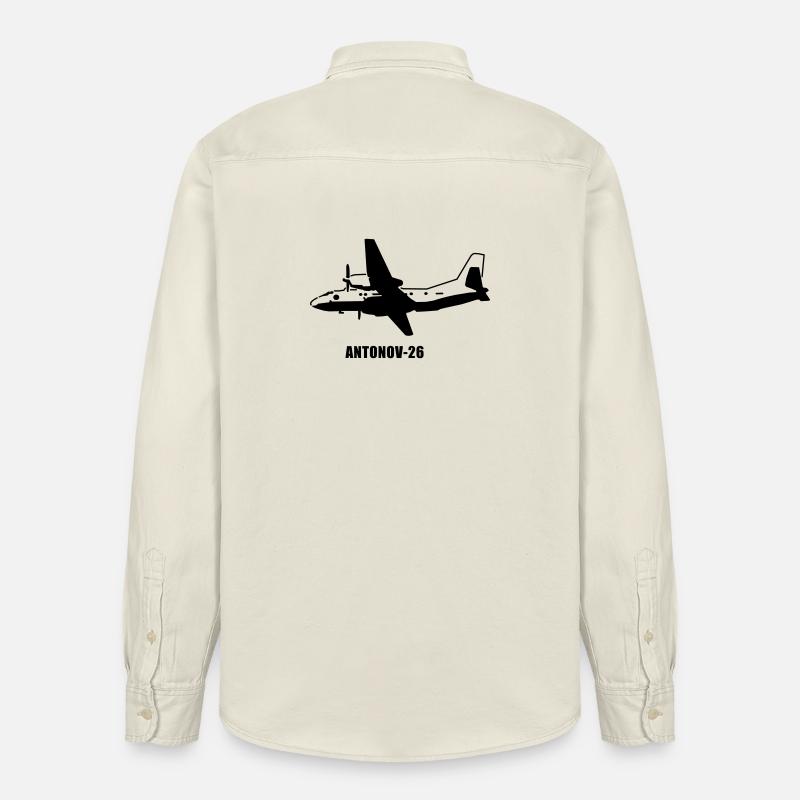 antonov26 - Chemise unisexe coupe décontractée bio Stanley/Stella - écru doux