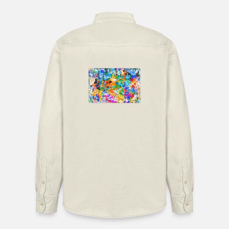 janderes - Relaxed Fit Unisex Organic Hemd von Stanley/Stella - Natur