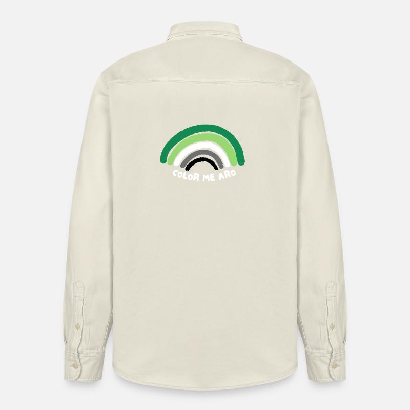 Aromatisch. Farbe me aro - Relaxed Fit Unisex Organic Hemd von Stanley/Stella - Natur