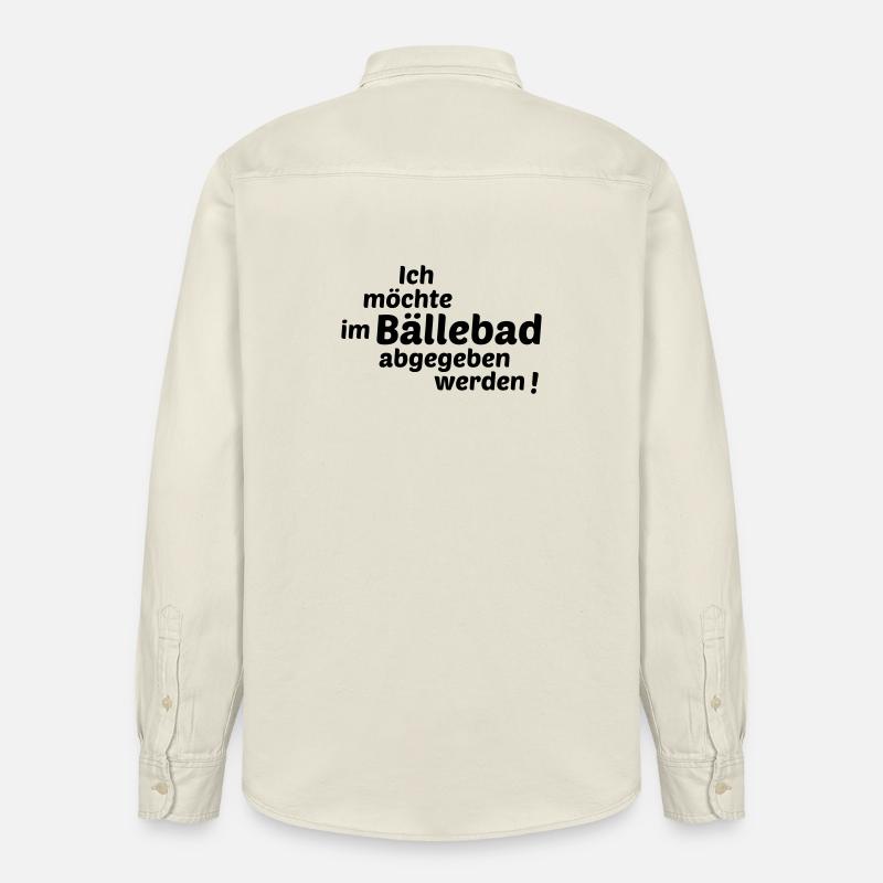 Baellebad - Chemise unisexe coupe décontractée bio Stanley/Stella - écru doux