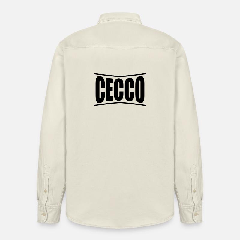 Cecco T-Shirt Geschenkidee - Relaxed Fit Unisex Organic Hemd von Stanley/Stella - Natur