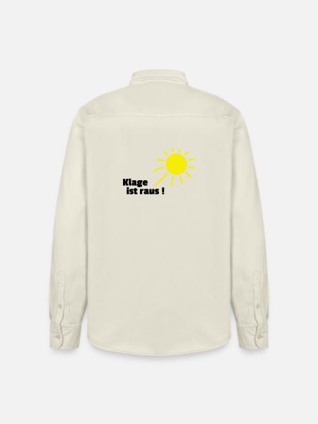 Klage ist raus Sonne - Relaxed Fit Unisex Organic Hemd von Stanley/Stella - Natur