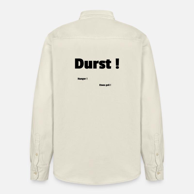 Durst - Relaxed Fit Unisex Organic Hemd von Stanley/Stella - Natur