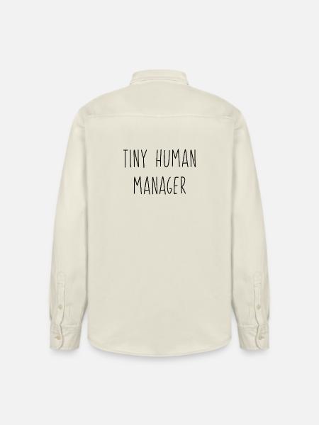 Mum's world - Relaxed Fit Unisex Organic Shirt by Stanley/Stella - soft Ecru