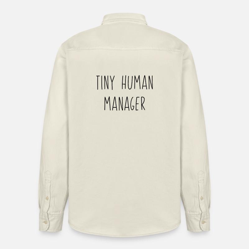 Mamas Welt - Relaxed Fit Unisex Organic Hemd von Stanley/Stella - Natur