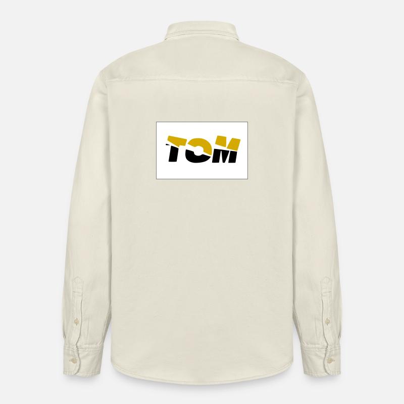 Tom - Chemise unisexe coupe décontractée bio Stanley/Stella - écru doux