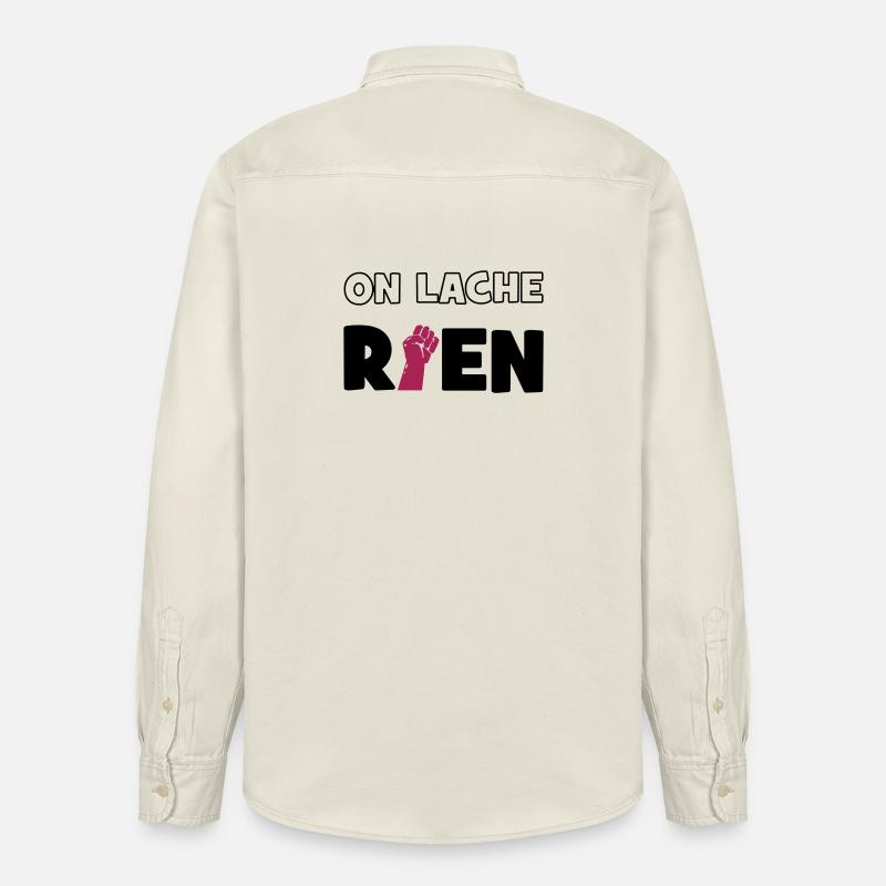 We loose nothing! - Relaxed Fit Unisex Organic Shirt by Stanley/Stella - soft Ecru