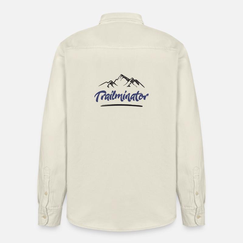 Trail Running - Trailminator - Relaxed Fit Unisex Organic Hemd von Stanley/Stella - Natur