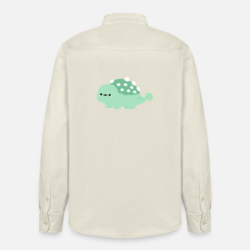 Ankylosaurus Annie - Chemise unisexe coupe décontractée bio Stanley/Stella - écru doux
