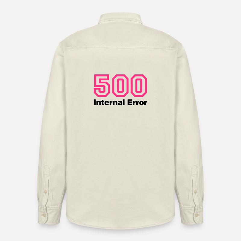 Error 500 Internal Error - Relaxed Fit Unisex Organic Hemd von Stanley/Stella - Natur