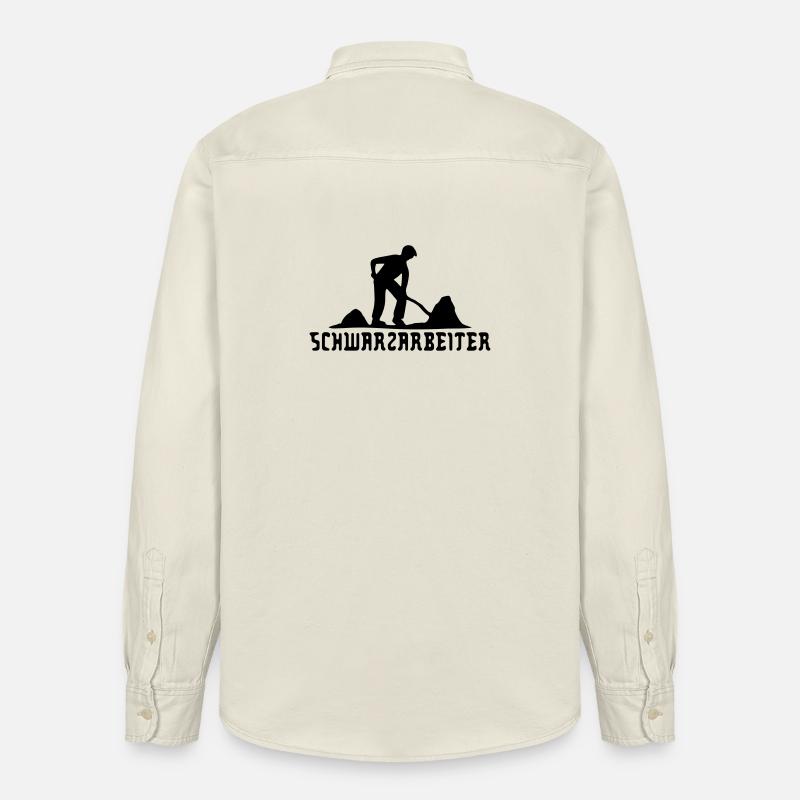 moonlighter - Chemise unisexe coupe décontractée bio Stanley/Stella - écru doux