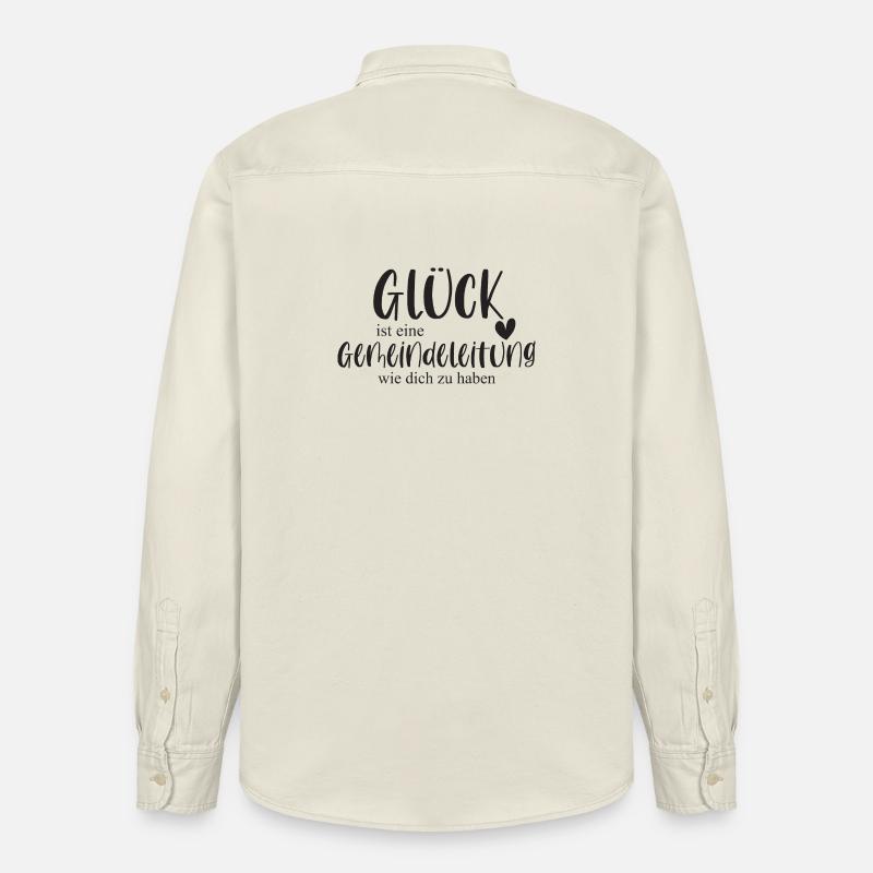 Gemeindeleitung Ehrenamt Gemeinde Geschenk - Relaxed Fit Unisex Organic Hemd von Stanley/Stella - Natur