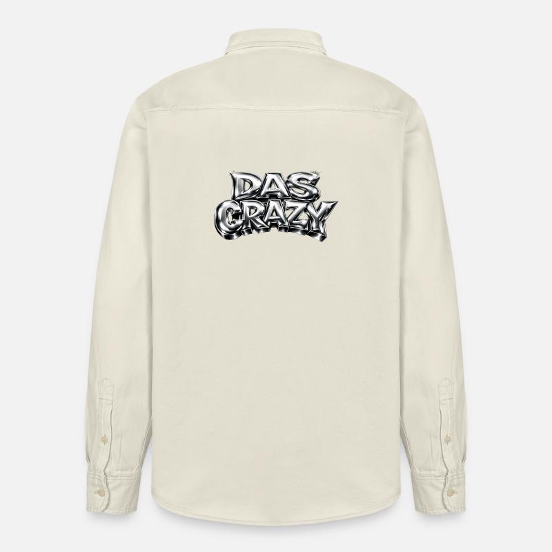  Das Crazy - Jugendwort Trend  - Relaxed Fit Unisex Organic Hemd von Stanley/Stella - Natur