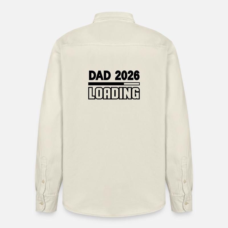 dad_2026_loading - Chemise unisexe coupe décontractée bio Stanley/Stella - écru doux