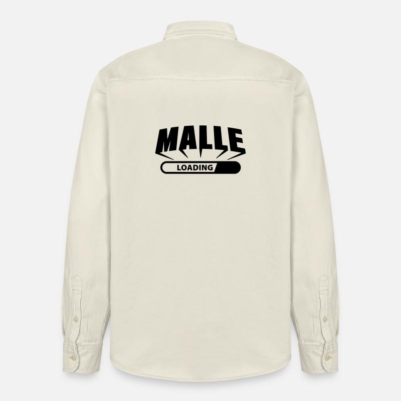 Malle loading - Relaxed Fit Unisex Organic Hemd von Stanley/Stella - Natur