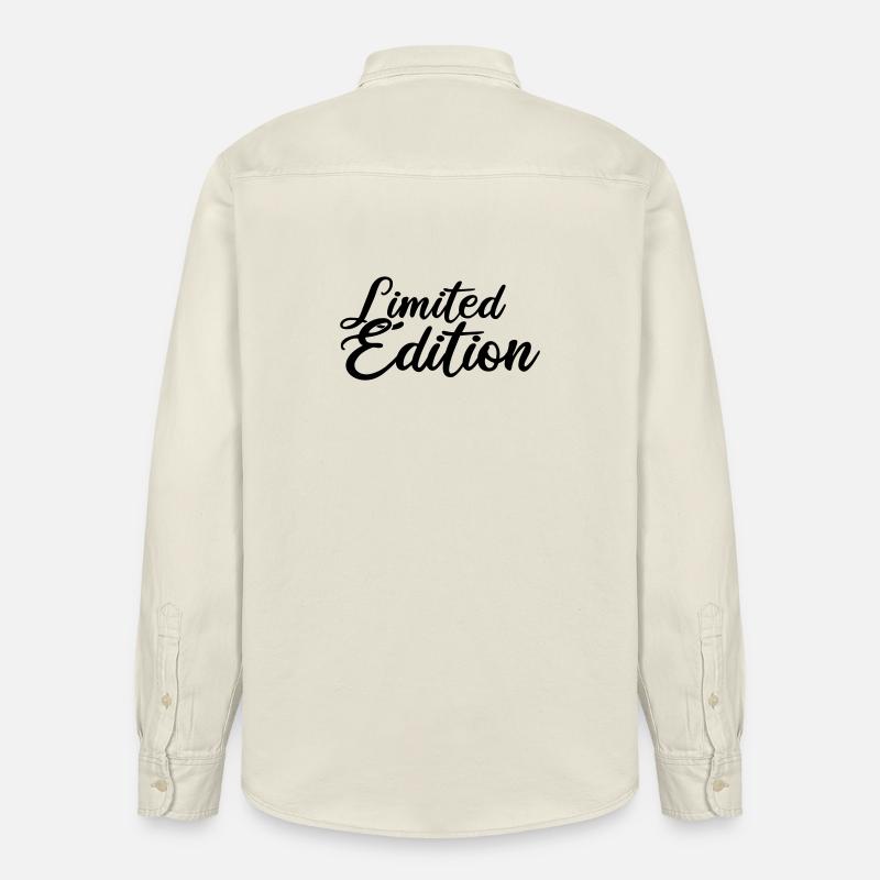 Édition limitée - Chemise unisexe coupe décontractée bio Stanley/Stella - écru doux