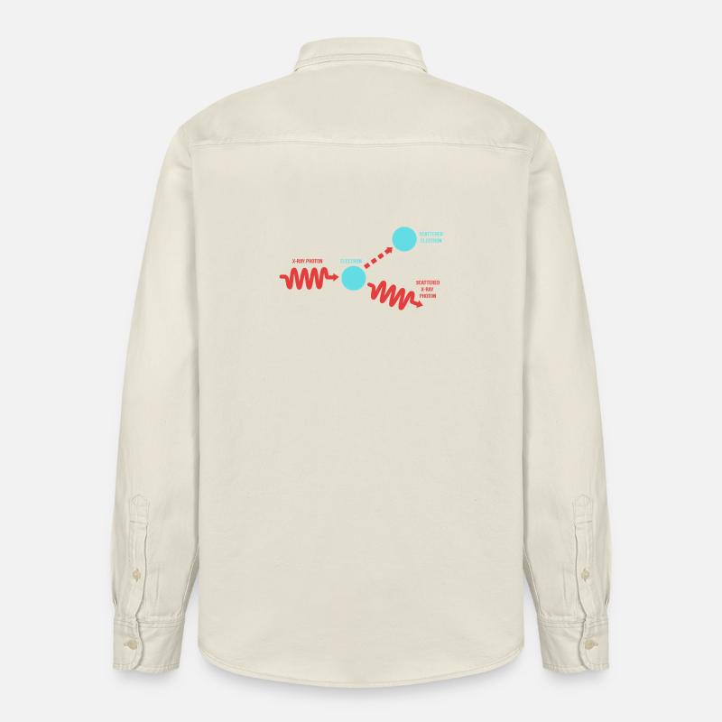 Quantenphysik Quantenmechanik Quantensprung - Relaxed Fit Unisex Organic Hemd von Stanley/Stella - Natur