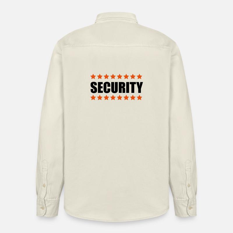 Security - Relaxed Fit Unisex Organic Hemd von Stanley/Stella - Natur