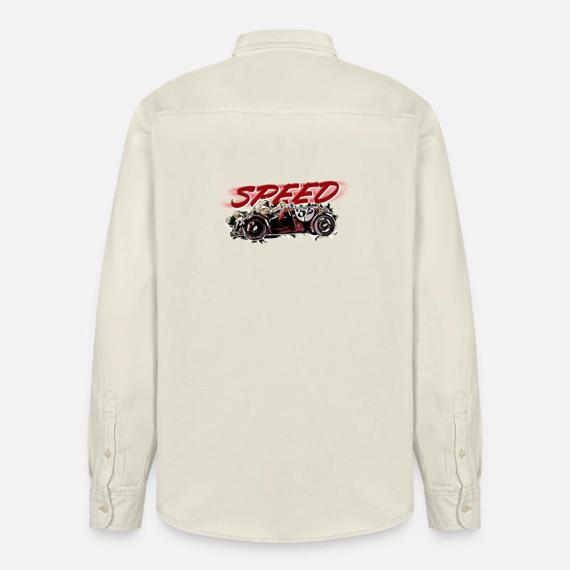 Oldtimer - Speed - Relaxed Fit Unisex Organic Hemd von Stanley/Stella - Natur