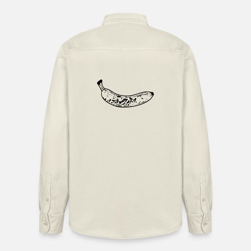Banane - Relaxed Fit Unisex Organic Hemd von Stanley/Stella - Natur