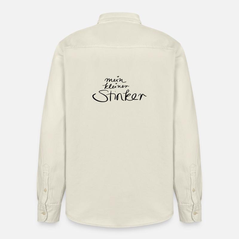 mein kleiner Stinker - Relaxed Fit Unisex Organic Hemd von Stanley/Stella - Natur