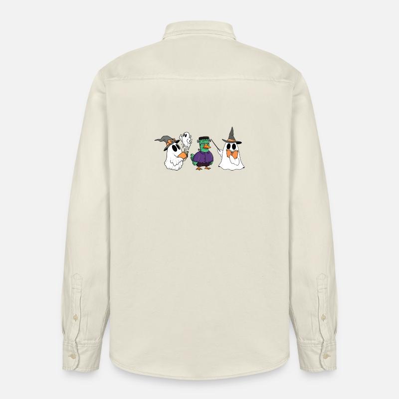 FOOL_MAGIC - Chemise unisexe coupe décontractée bio Stanley/Stella - écru doux