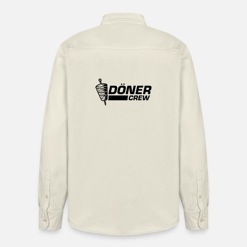 Döner Crew - Relaxed Fit Unisex Organic Hemd von Stanley/Stella - Natur