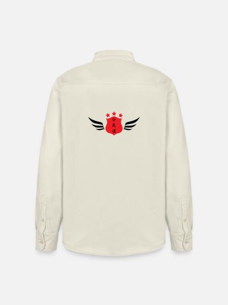Aikido – Kampfsport – Aikido - Relaxed Fit Unisex Organic Hemd von Stanley/Stella - Natur