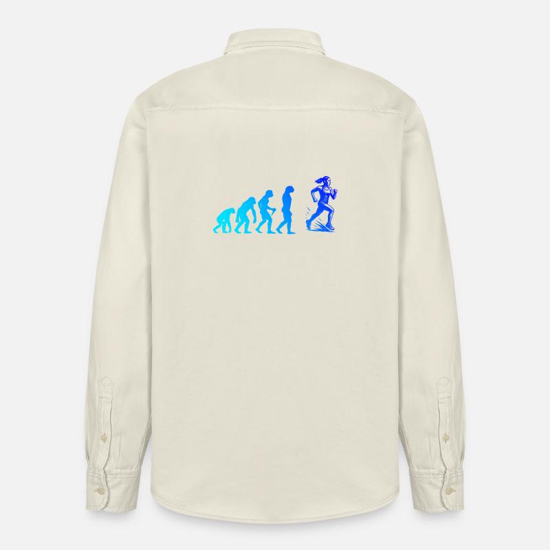 Déclaration directe - Chemise unisexe coupe décontractée bio Stanley/Stella - écru doux