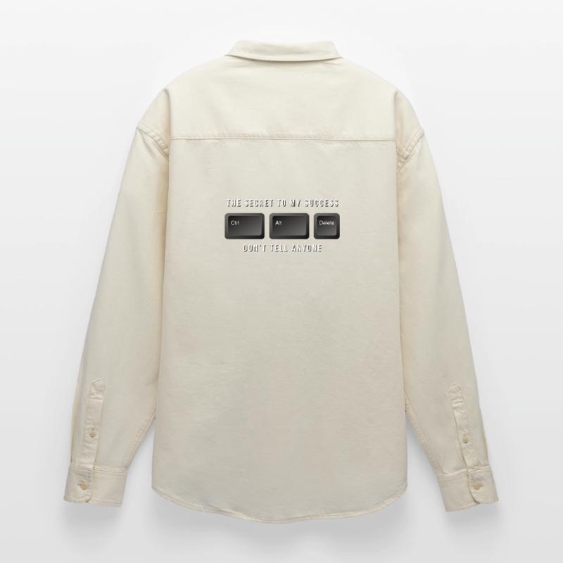 Technischer Support oder IT-Mitarbeiter oder -Mädel Relaxed Fit Unisex Organic Hemd von Stanley/Stella