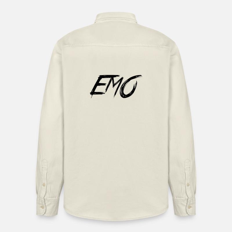 EMO - Chemise unisexe coupe décontractée bio Stanley/Stella - écru doux