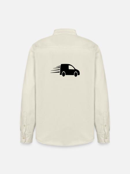Order a car bestelingen - Relaxed Fit Unisex Organic Shirt by Stanley/Stella - soft Ecru