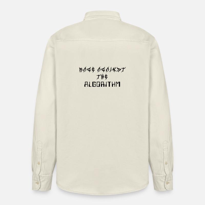 Rage against the Algorithm - Relaxed Fit Unisex Organic Hemd von Stanley/Stella - Natur