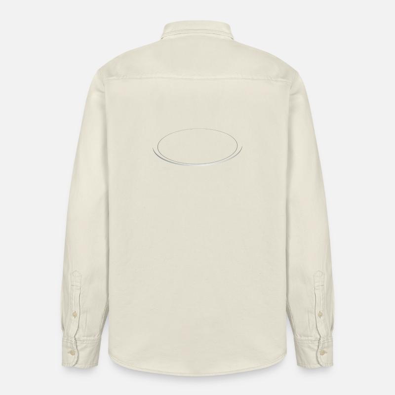 3D Saturnring metallic - Relaxed Fit Unisex Organic Hemd von Stanley/Stella - Natur