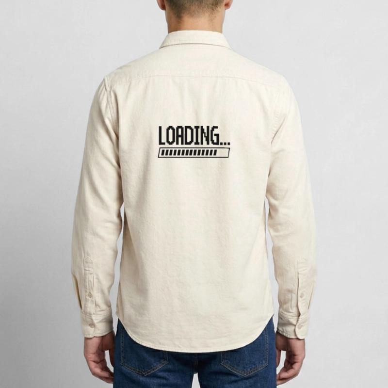 Loading Relaxed Fit Unisex Organic Shirt by Stanley/Stella