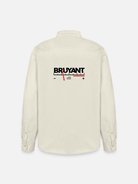 Bruyant - Chemise unisexe coupe décontractée bio Stanley/Stella - écru doux