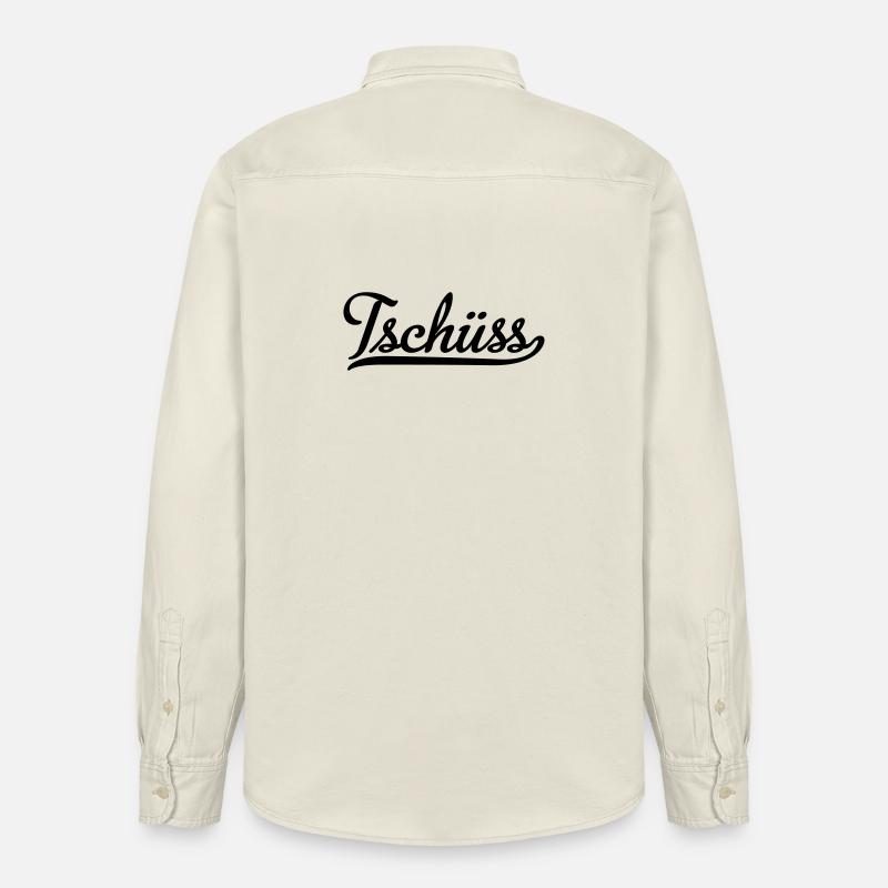 tschüss - Relaxed Fit Unisex Organic Hemd von Stanley/Stella - Natur