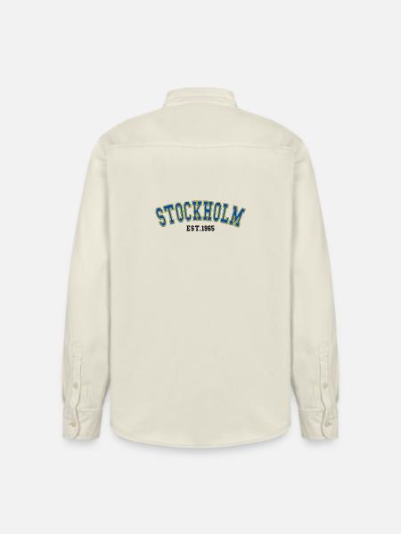 Stockholm Est.1965 - Relaxed Fit Unisex Organic Hemd von Stanley/Stella - Natur