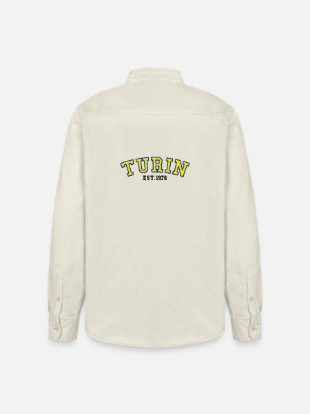 Turin Est. 1976 - Relaxed Fit Unisex Organic Shirt by Stanley/Stella - soft Ecru