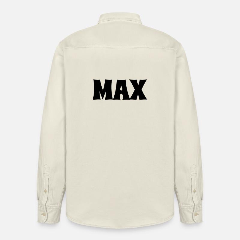 Max - Chemise unisexe coupe décontractée bio Stanley/Stella - écru doux