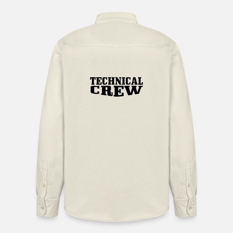 Technical Crew 2 - Relaxed Fit Unisex Organic Hemd von Stanley/Stella - Natur