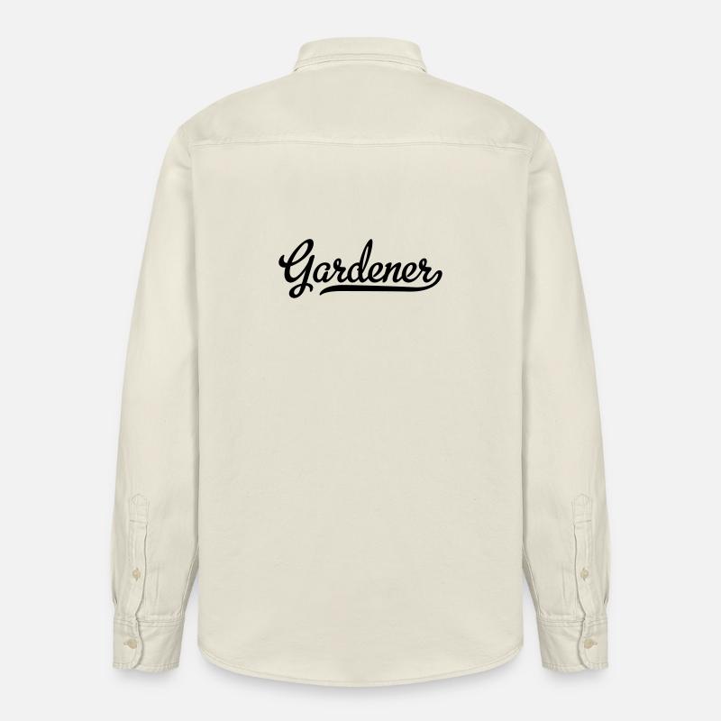gardener - Relaxed Fit Unisex Organic Hemd von Stanley/Stella - Natur